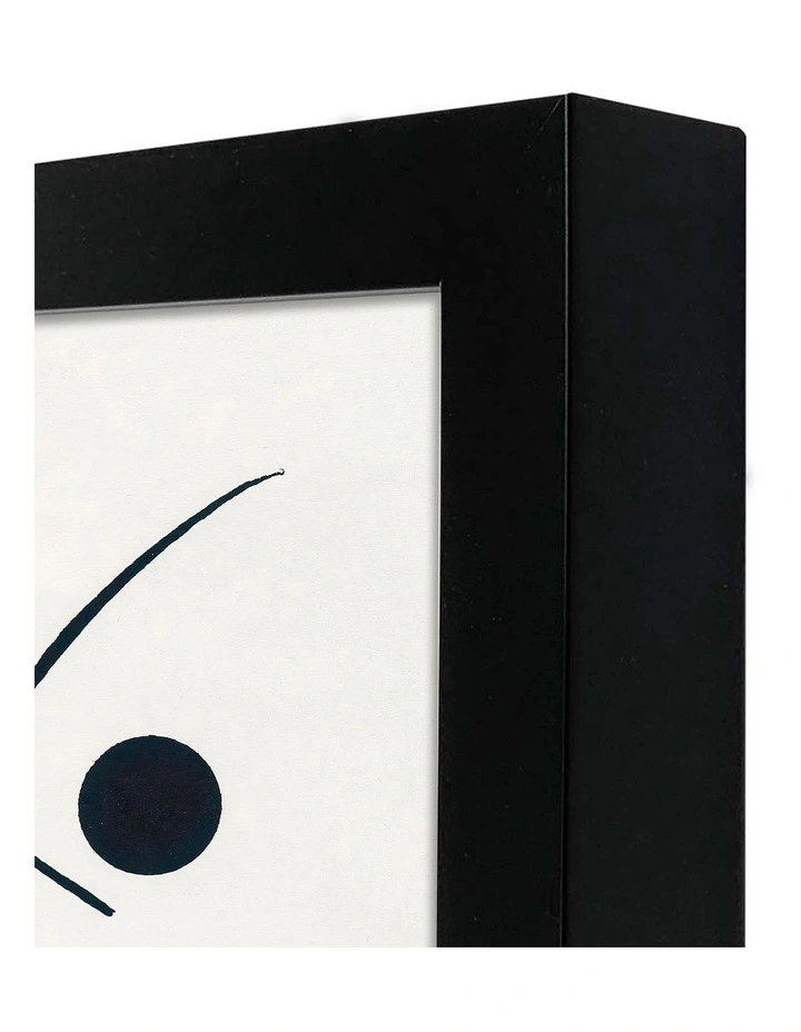 Australian Made Kandinsky Violet Art Print Black Frame image 3