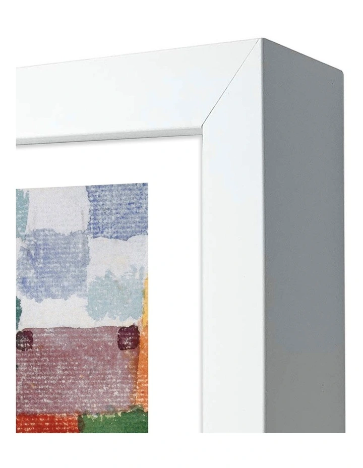 Australian Made Motif from Hammamet Art Print White Frame image 3