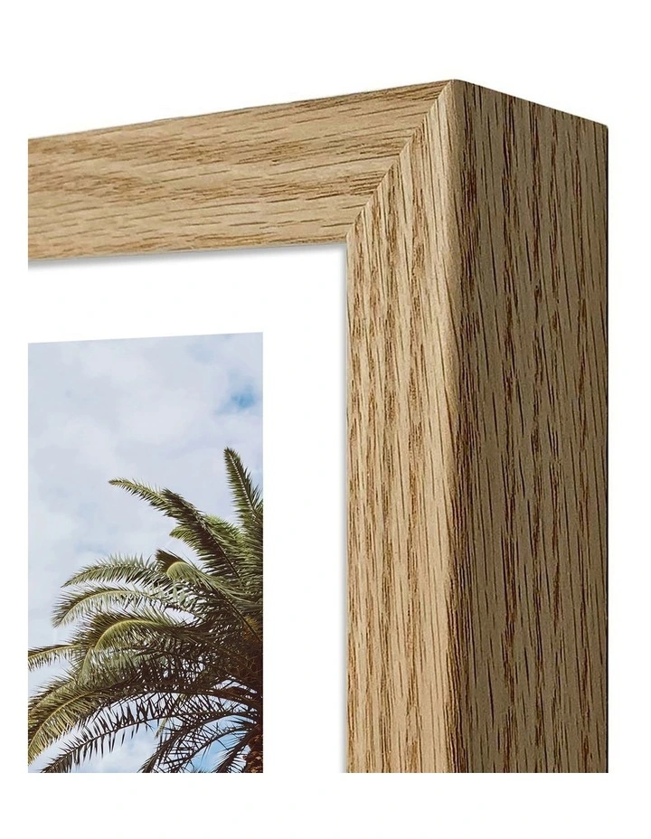 Australian Made Palm Springs Pool 7 Art Print Natural Frame image 3