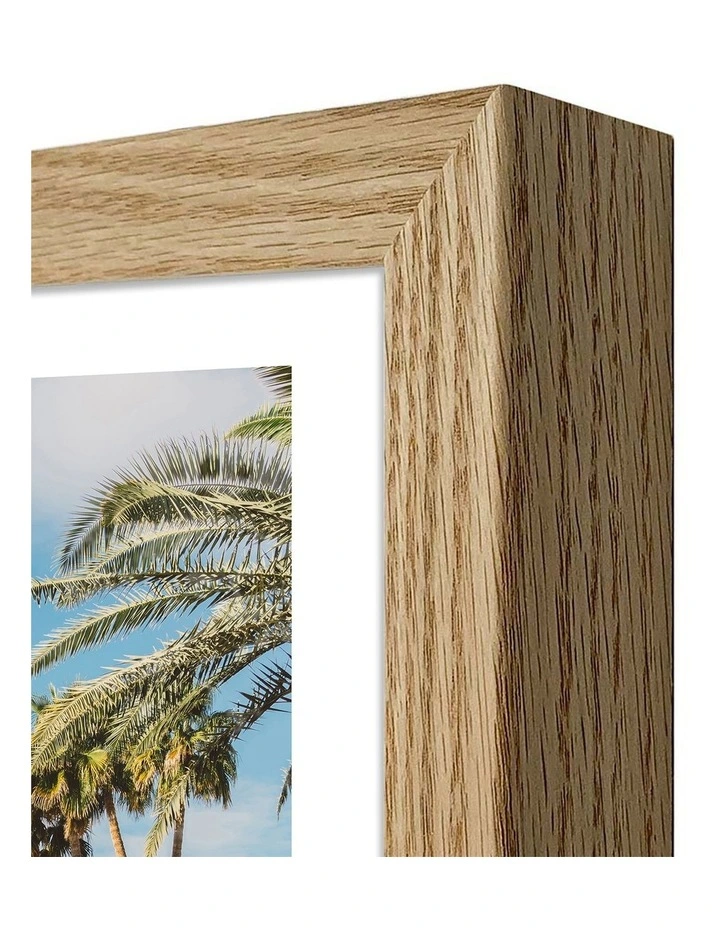 Australian Made Palm Springs Saguaro Art Print Natural Frame image 3