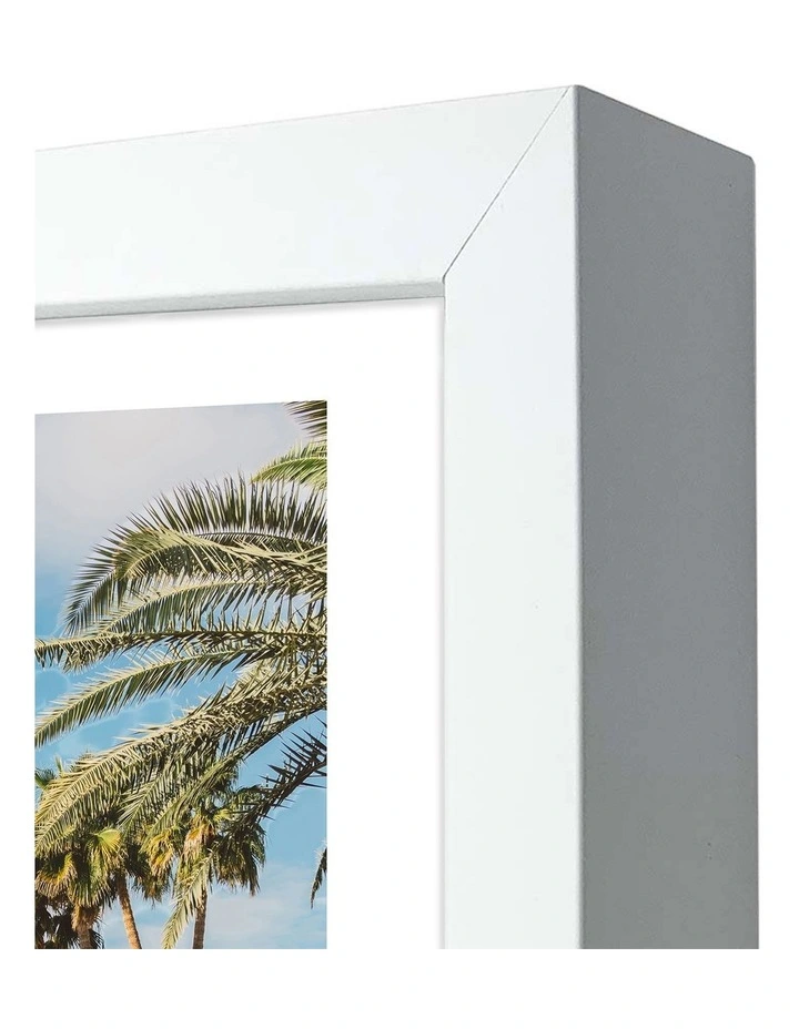 Australian Made Palm Springs Saguaro Art Print White Frame image 3
