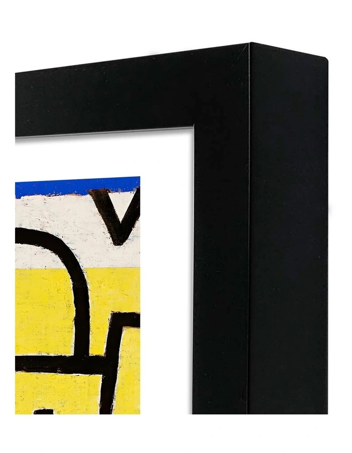 Australian Made Rich Port Art Print Black Frame image 3