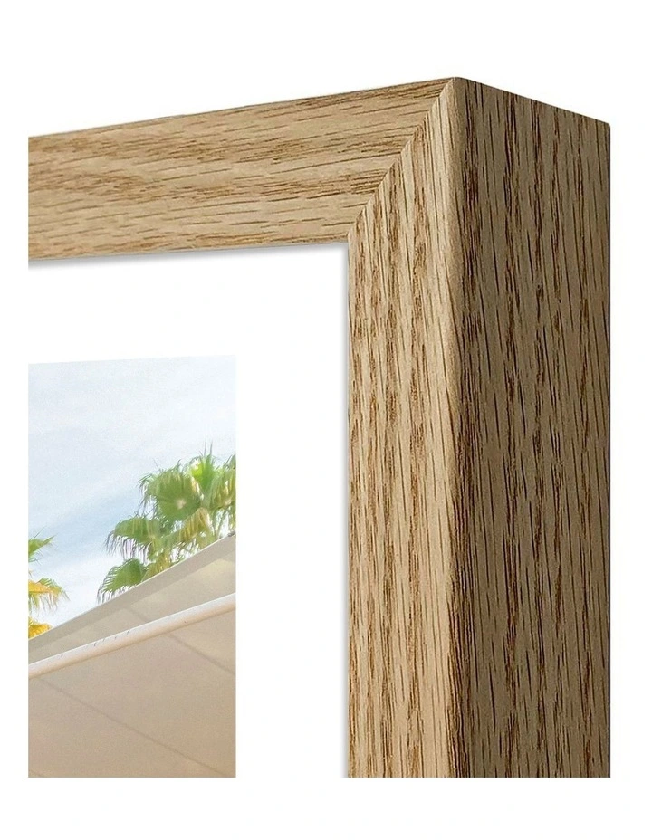 Australian Made Saguaro Poolside Art Print Natural Frame image 3