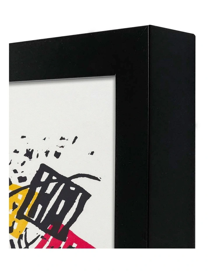 Australian Made Small Worlds V Art Print Black Frame image 3