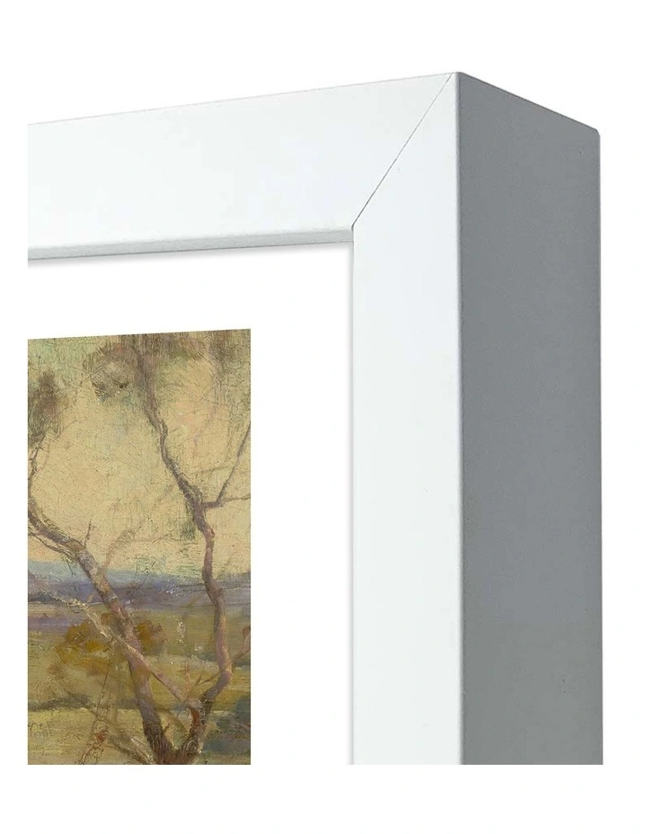Australian Made Still Glides the Stream and Shall Forever Glide Art Print White Frame image 3