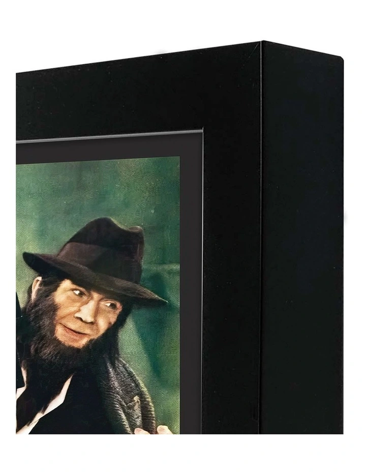 Australian Made The Ape Man Vintage Art Poster Black Frame image 3