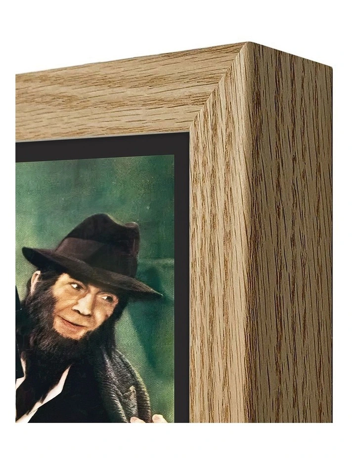 Australian Made The Ape Man Vintage Art Poster Natural Frame image 3