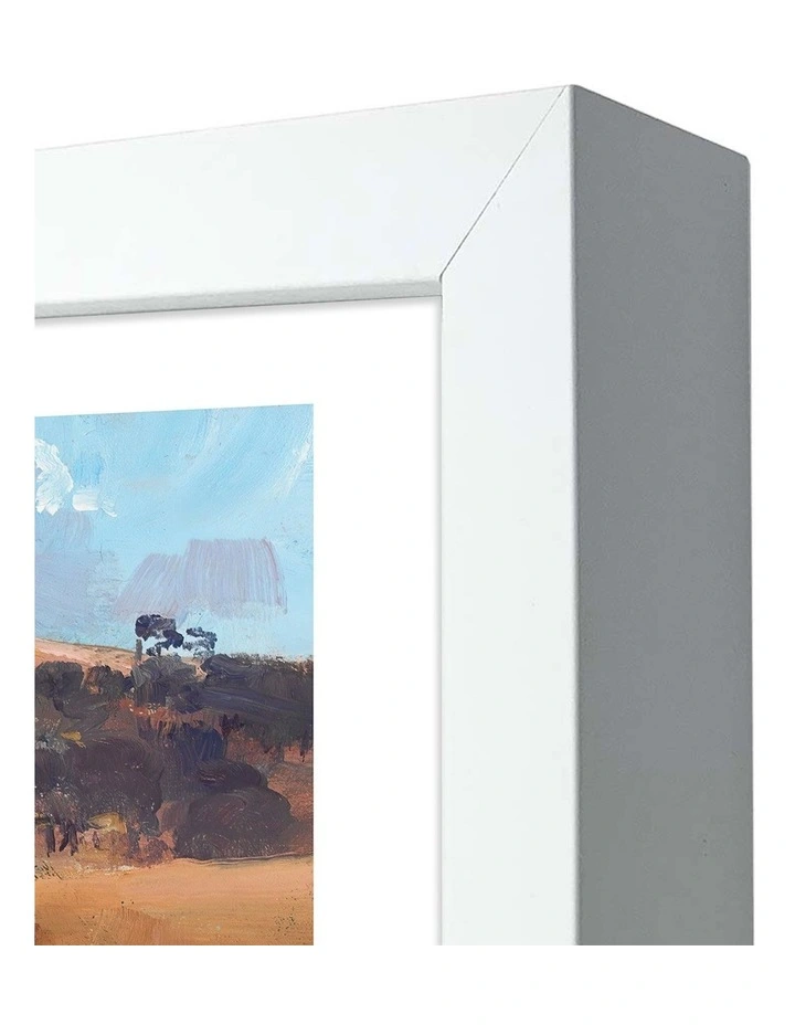 Australian Made The Creek Art Print White Frame image 3