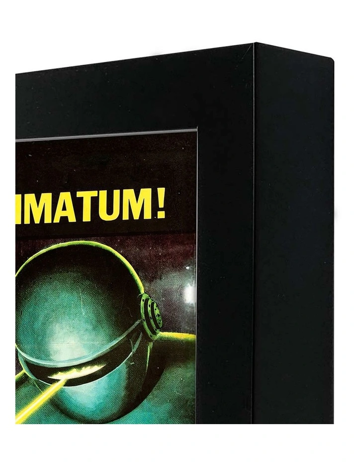 Australian Made The Day the Earth Stood Still Vintage Art Poster Black Frame image 3