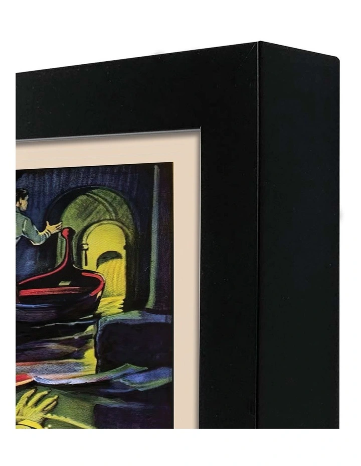 Australian Made The Phantom of the Opera Vintage Art Poster Black Frame image 3