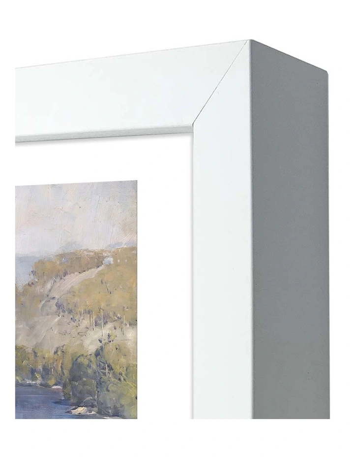 Australian Made The Purple Noons Transparent Might Art Print White Frame image 3