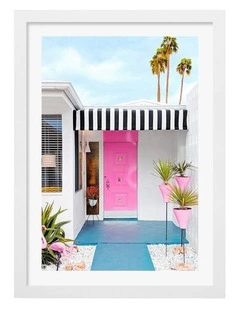 Australian Made Vivid Entrance Art Print White Frame