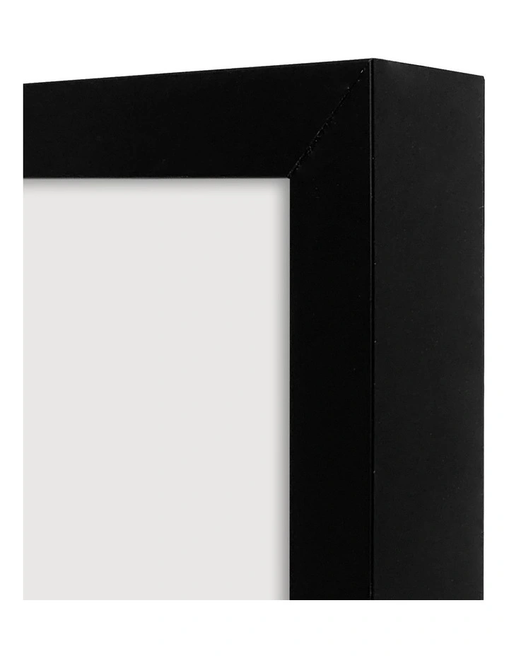 Australian Made Decorator Timber Photo Frame A4 in Black image 3