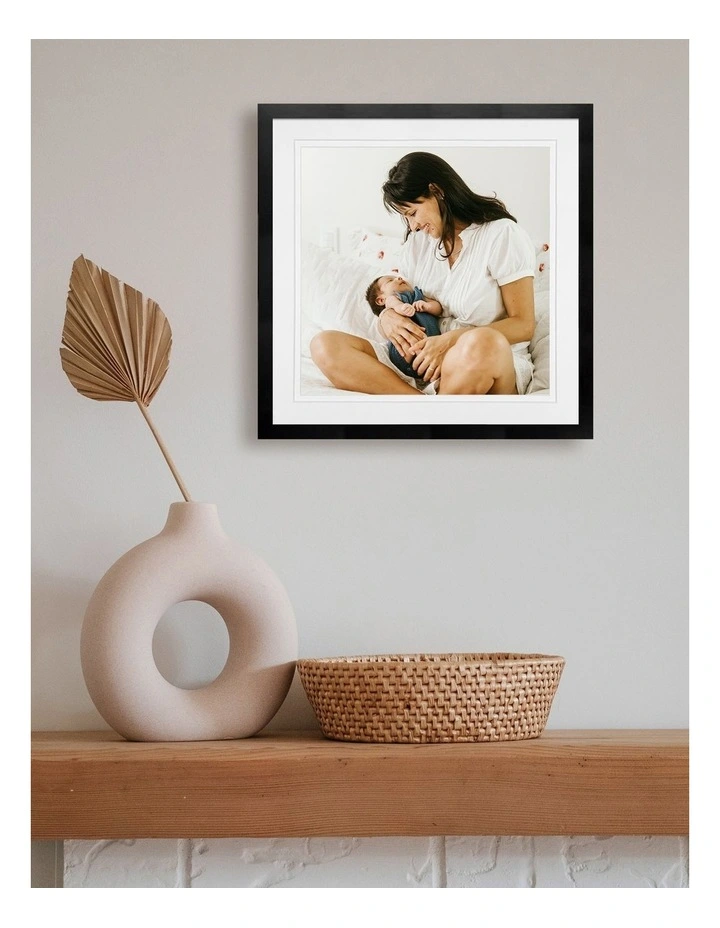 Decorator Photo Frame 35x35/25x25cm in Black image 2
