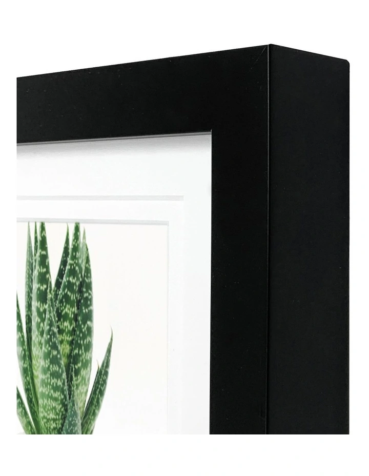 Australian Made Decorator Timber Photo Frame 10x12 Inch/6x8 Inch in Black image 3
