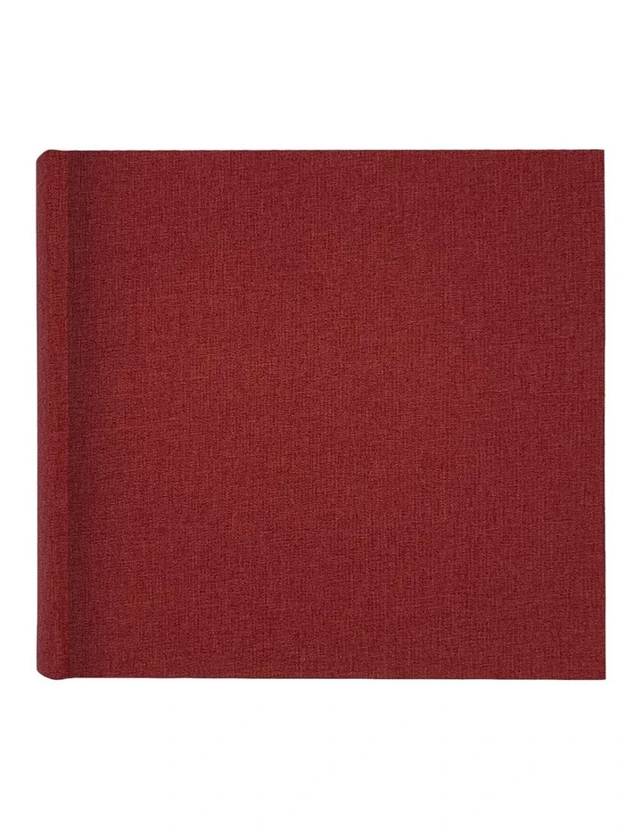 Photo Album Plush 200 Photo Capacity in Magenta image 1