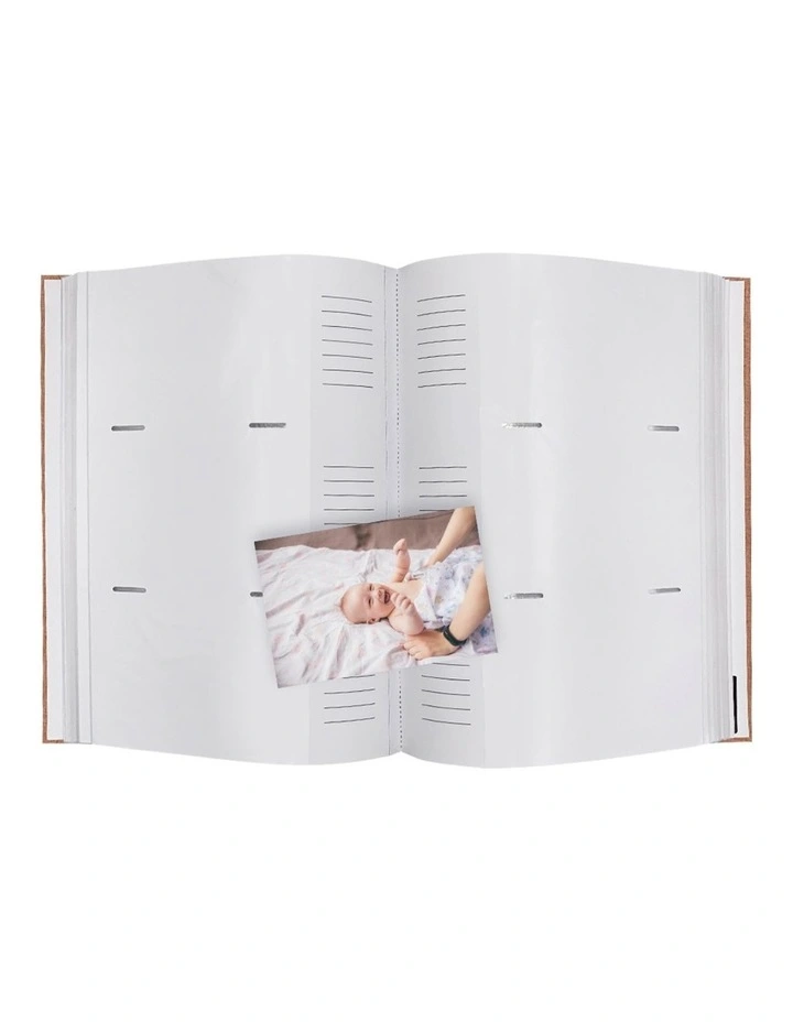 Plush Linen Photo Album (300ph) 2 Pack Bundle in Nutmeg image 3