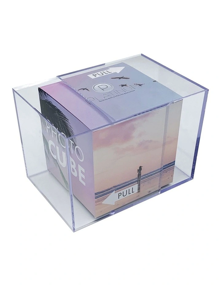 Photo Cube 4 Pack in Clear image 3