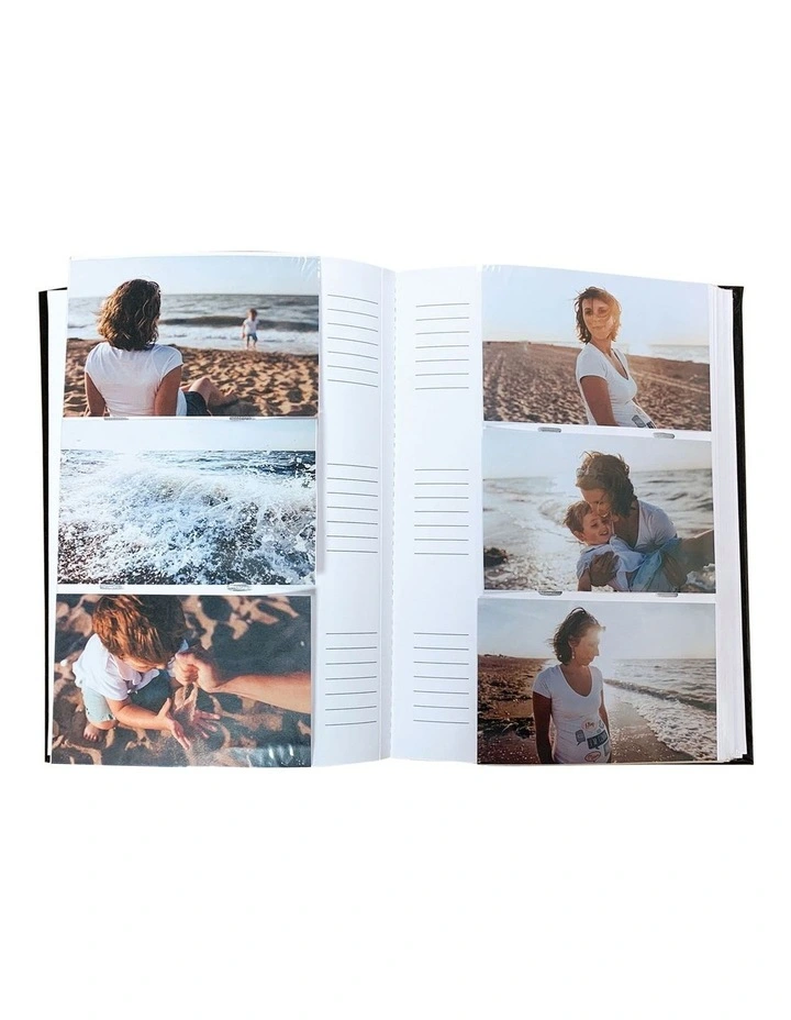 Glamour Photo Album 300 Photo Capacity 2 Pack in Black image 2