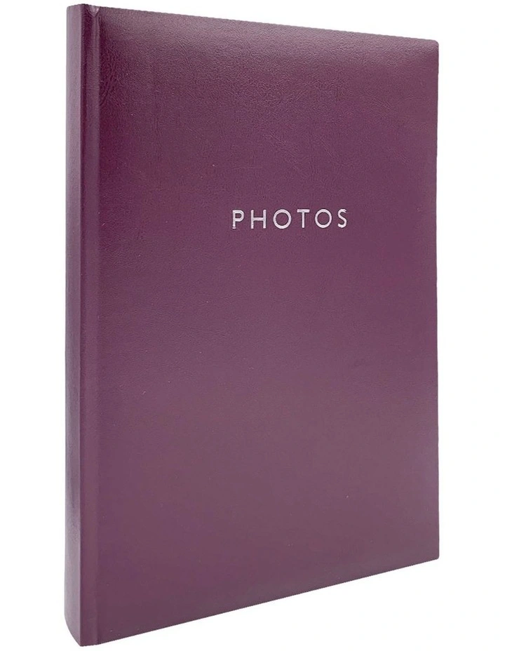 Glamour Photo Album 300 Photo Capacity 2 Pack in Purple image 3