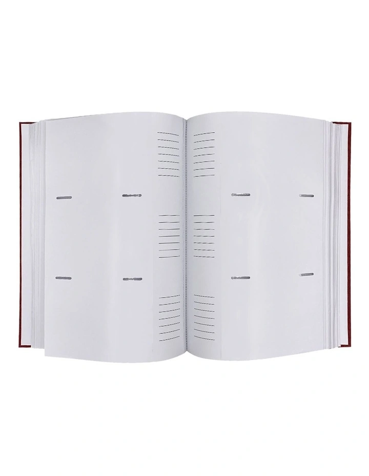 Glamour Photo Album 300 Photo Capacity 2 Pack in Red image 4