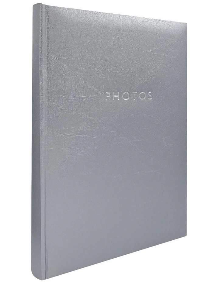 Glamour Photo Album 300 Photo Capacity 2 Pack in Silver image 3