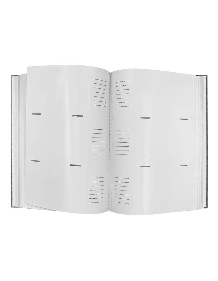 Glamour Photo Album 300 Photo Capacity 2 Pack in Silver image 4