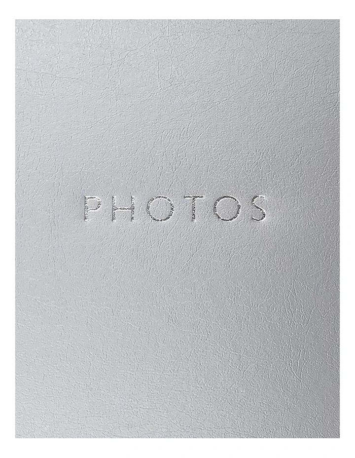 Glamour Photo Album 300 Photo Capacity 2 Pack in Silver image 5