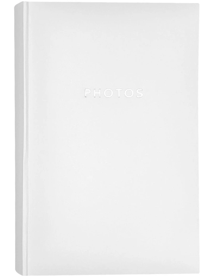 Glamour Photo Album 300 Photo Capacity (2 Pack) in White image 6