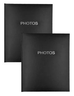 Glamour Dry Mount Photo Album 240x290cm 2 Pack in Black