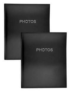 Glamour Dry Mount Photo Album 300x365cm 2 Pack in Black