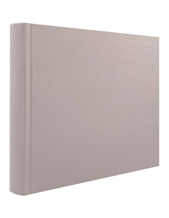 Plush Linen Photo Album Dusk 200Photo 2 Pack in Brown image 3