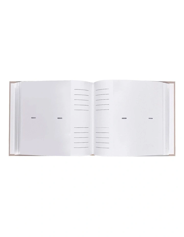 Plush Linen Photo Album Dusk 200Photo 2 Pack in Brown image 4