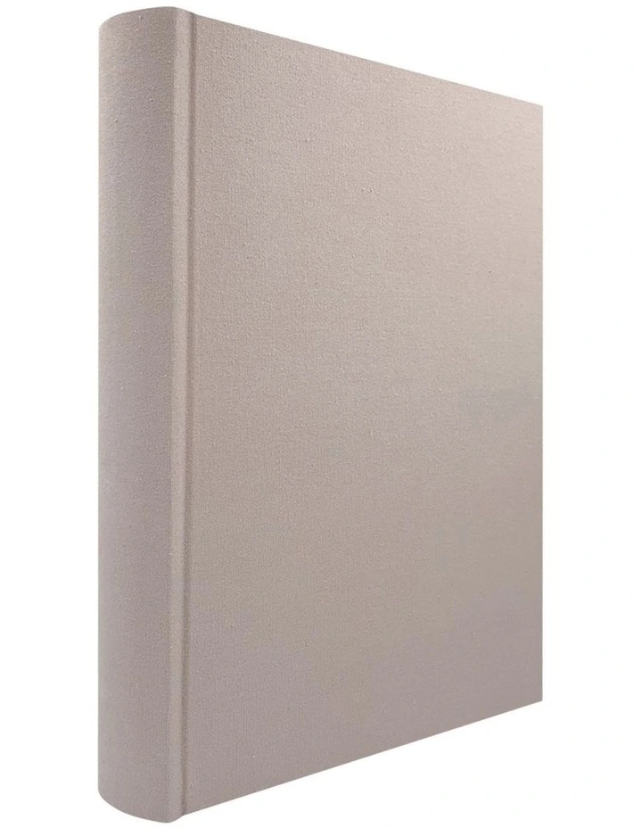 Plush Linen Photo Album Dusk 300 Photo 2 Pack in Brown image 3