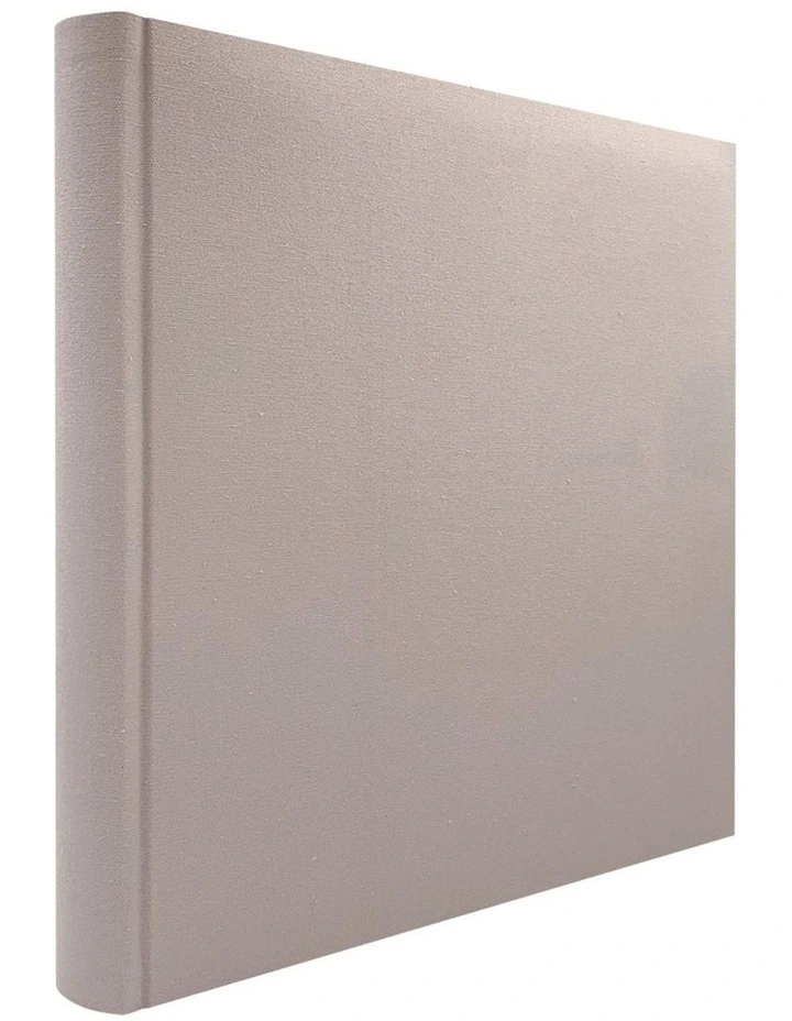 Plush Linen Photo Album Dusk 500 Photo 2 Pack in Brown image 3