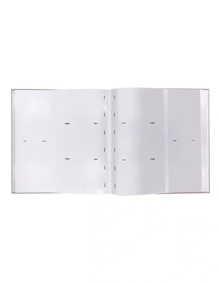 Plush Linen Photo Album Dusk 500 Photo 2 Pack in Brown image 4