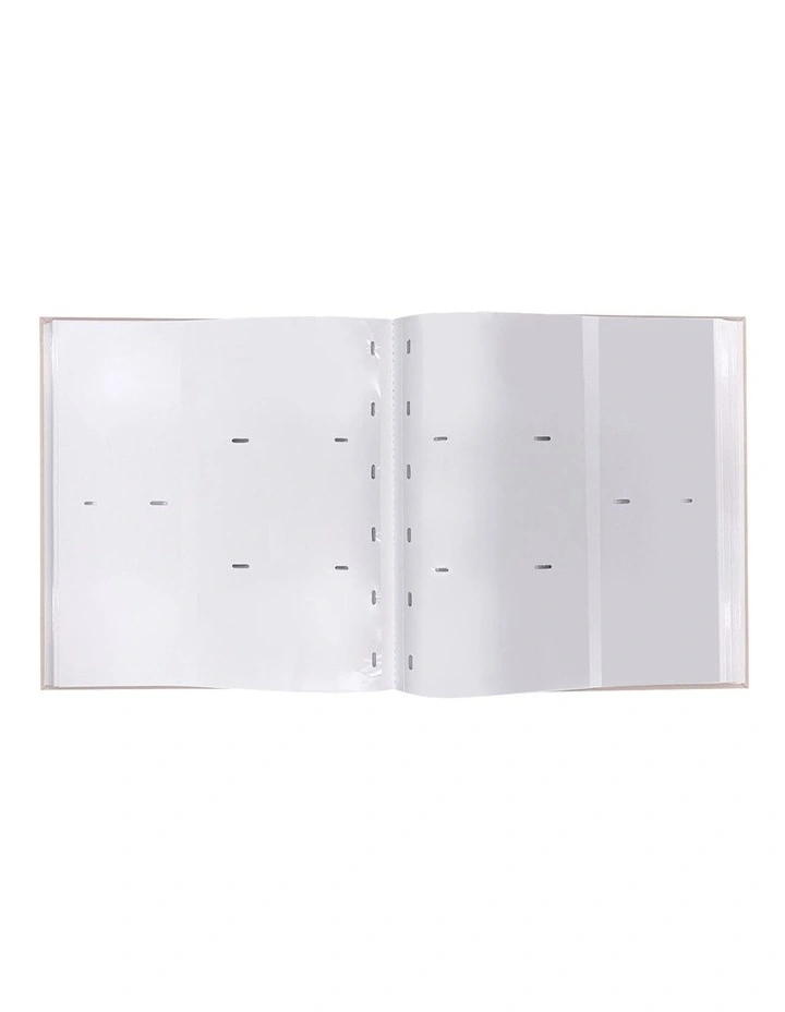 Plush Linen Photo Album Peony 500 Photo 2 Pack in Pink image 4