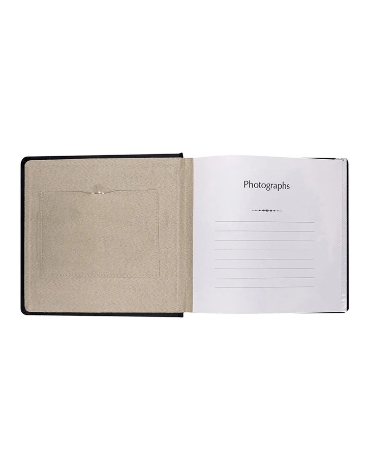 Prestige Leather Photo Album 200 Capacity 2Pack in Black image 3