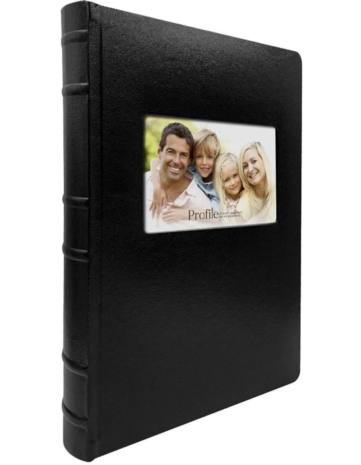 Prestige Leather Photo Album 300 Capacity 2 Pack in Black image 2