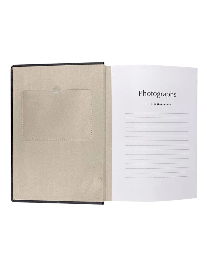 Prestige Leather Photo Album 300 Capacity 2 Pack in Black image 3