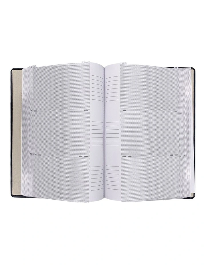 Prestige Leather Photo Album 300 Capacity 2 Pack in Black image 4