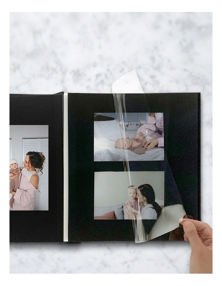 Self Adhesive Photo Album 275x300 2Pack in Black image 2