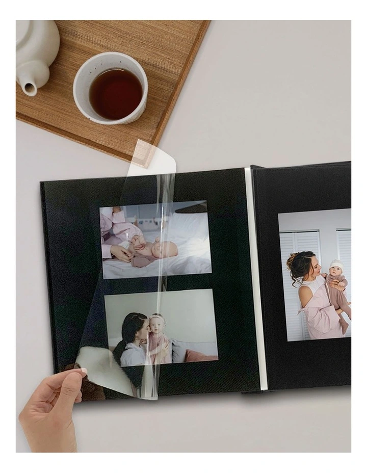 Self Adhesive Photo Album 335x325 2 Packin Black image 2