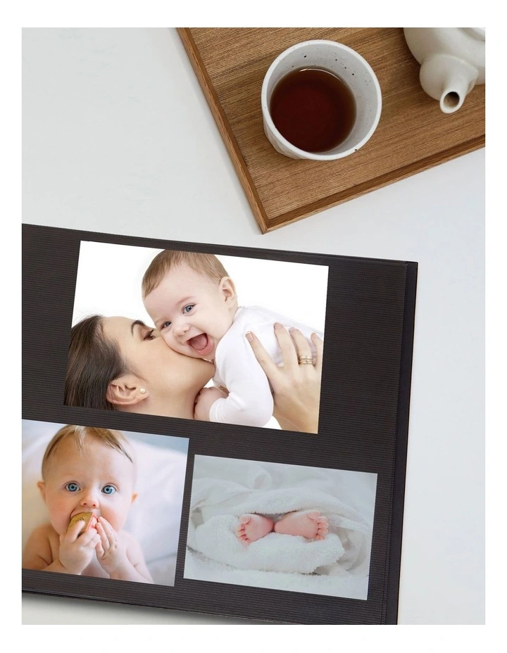 Self Adhesive Photo Album 375x300 2 Pack in Black image 2