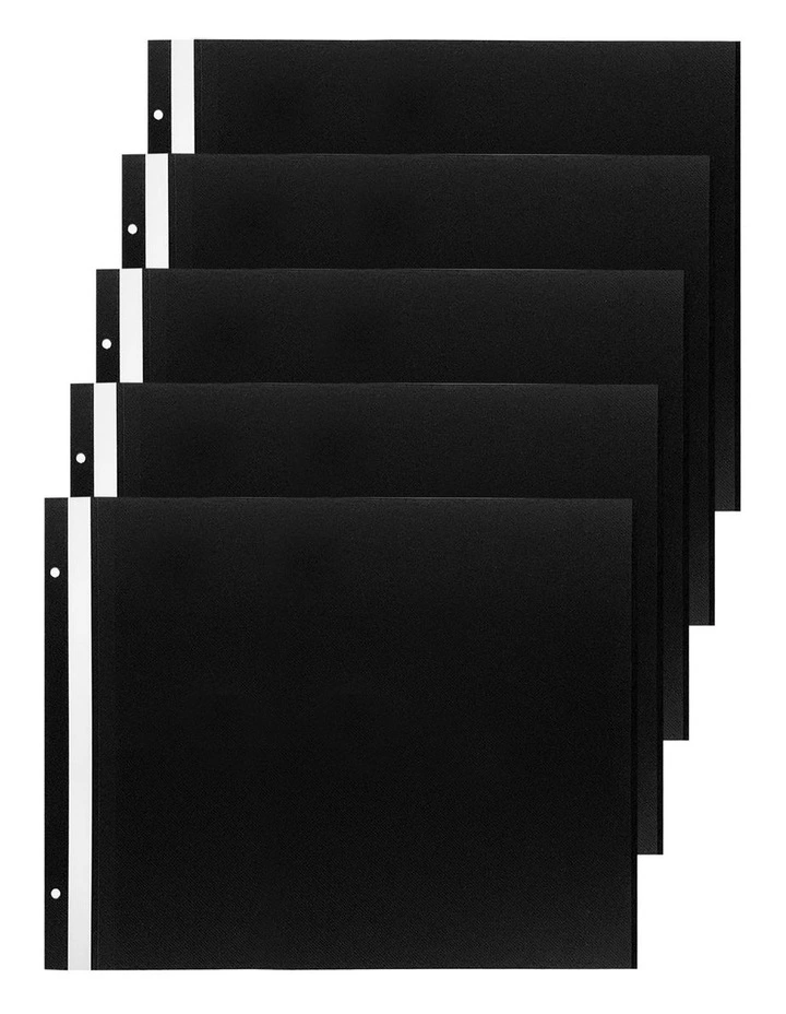 Self-Adhesive Refill Pack 375x300 3 Pack in Black image 3