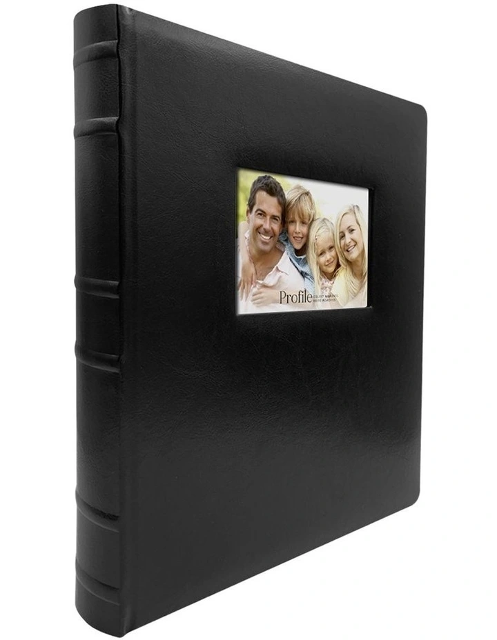 Prestige Leather Photo Album 500 Capacity in Black image 3