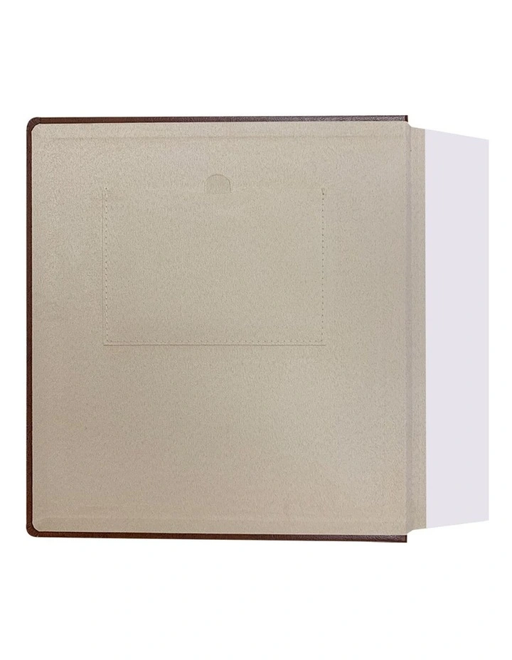 Prestige Leather Photo Album 500 Capacity in Coffee Brown image 6