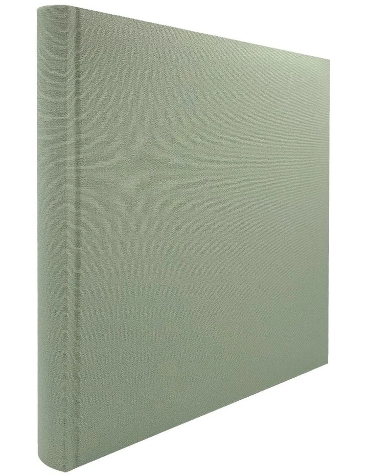Plush Linen Photo Album Sage (500ph) - 2 Pack Bundle image 3
