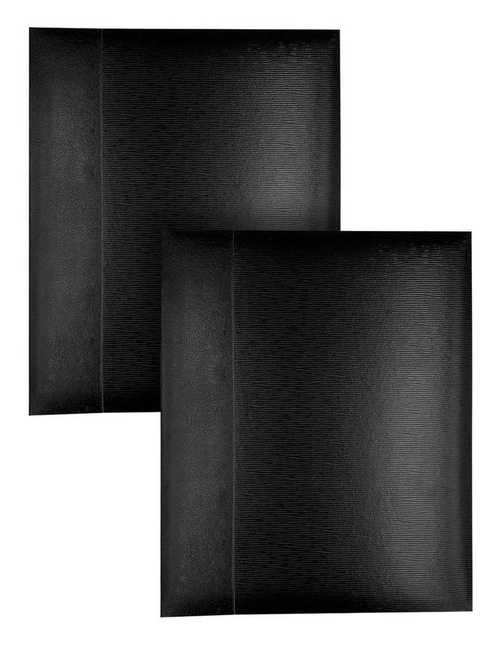 Self Adhesive Photo Album A4 (210x297) in Black - 2 Pack Bundle image 1