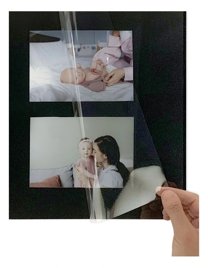 Self Adhesive Photo Album A4 (210x297) in Black - 2 Pack Bundle image 2